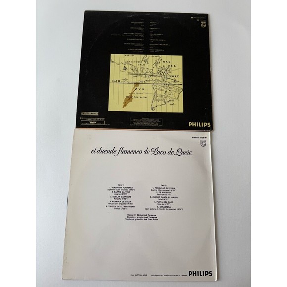 Paco De Lucia LP El Duende Flamenco / En Hispanoamérica Vol II Algeciras VG+ - Picture 2 of 11